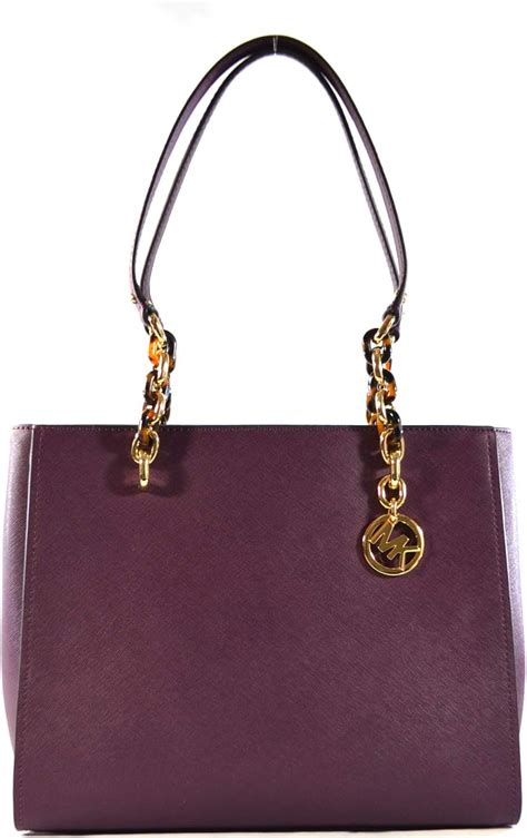 cuir saffiano michael kors damson|Amazon.com: Michael Kors Saffiano.